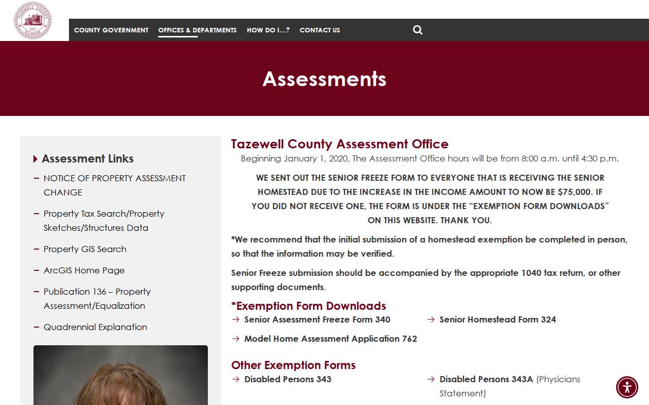 East Peoria neighbors Tazewell County assessment office